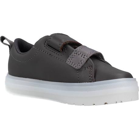 Basket enfant cuir cuir flare bug t Gris grey 5 - vertbaudet enfant 