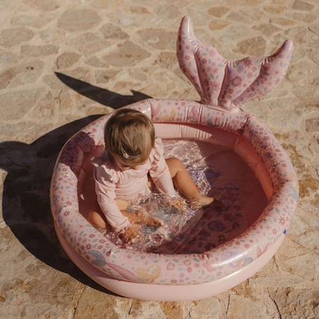 Piscine gonflable dreamy mermaid (80 cm) Rose, violet, vert 5 - vertbaudet enfant 