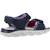 Sandale bébé synthétique corallo Bleu 800 1 - vertbaudet enfant 