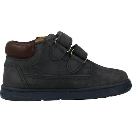 Botte bébé cuir gianni Bleu 800 1 - vertbaudet enfant 