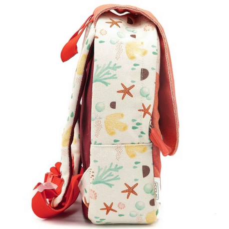 Sac à dos maternelle et crèche animaux Beige+Bleu+Rouge+Vert 18 - vertbaudet enfant 