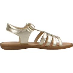 Chaussures-Chaussures fille 23-38-Sandale enfant cuir nuttah