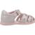 Sandale bébé synthétique giova Blanc 300+Rose 100 7 - vertbaudet enfant 