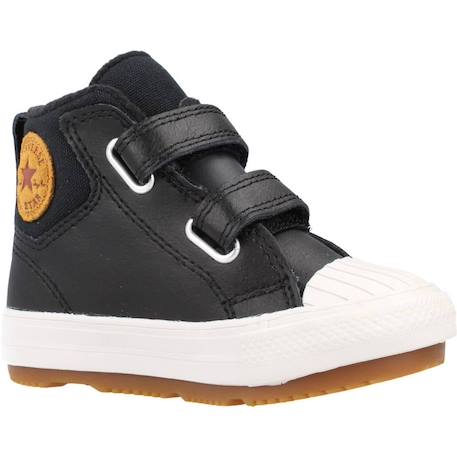 Bottes bébé garçon en cuir Noir 5 - vertbaudet enfant 
