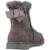 Botte enfant cuir Gris+Noir+Rose 3 - vertbaudet enfant 