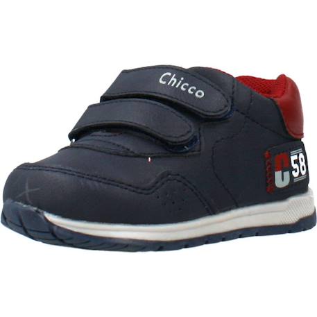 Basket bébé cuir gervaso Bleu 800 4 - vertbaudet enfant 