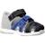 Sandale bébé textile gabriel Bleu 800+Noir 040 11 - vertbaudet enfant 