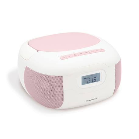 Lecteur cd radio céleste bluetooth, mp3 avec port usb, lecteur carte micro sd Bleu+Rose+Vert 8 - vertbaudet enfant 