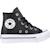 Baskets enfant fille en cuir Noir 1 - vertbaudet enfant 