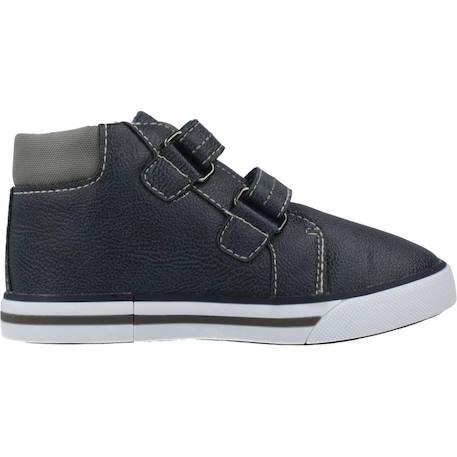 Botte bébé synthétique feliciano Bleu 800+Gris 950 1 - vertbaudet enfant 