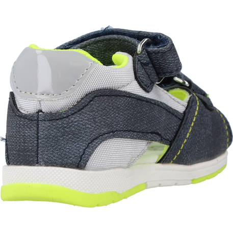 Sandale bébé synthétique gerald Gris 800 3 - vertbaudet enfant 