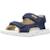 Sandale enfant textile cayson Bleu 800+Marron 400 4 - vertbaudet enfant 
