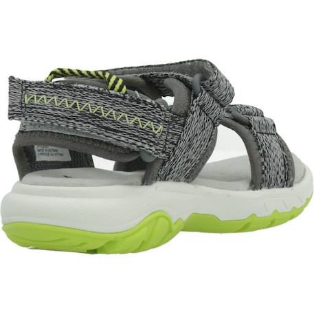 Sandale enfant textile textile Gris grey 3 - vertbaudet enfant 