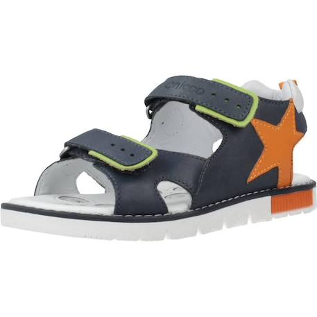 Sandale enfant cuir celic Bleu 800 4 - vertbaudet enfant 