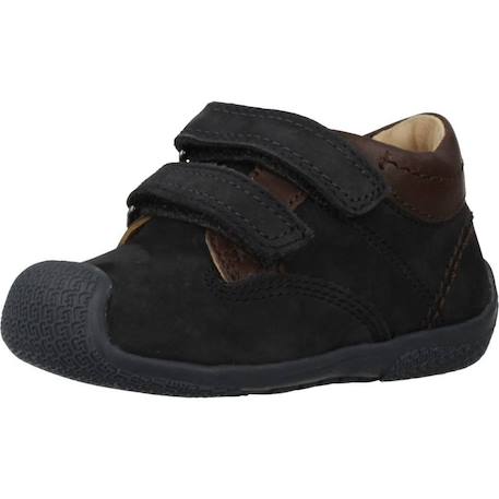 Botte bébé cuir gregorino Bleu 800+Brun clair 950+Marron 260 4 - vertbaudet enfant 