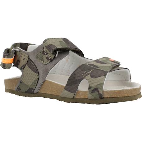Sandale enfant textile frax Vert 670 5 - vertbaudet enfant 