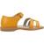 Sandale bébé cuir cloanne Bleu 650+Orange 260 7 - vertbaudet enfant 