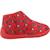 Chausson bébé textile tolom Rouge 720 1 - vertbaudet enfant 