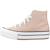Baskets enfant fille en textile Rose cendré 2 - vertbaudet enfant 