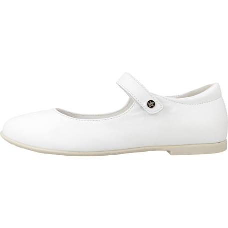Derby enfant cuir darling Blanc 2 - vertbaudet enfant 
