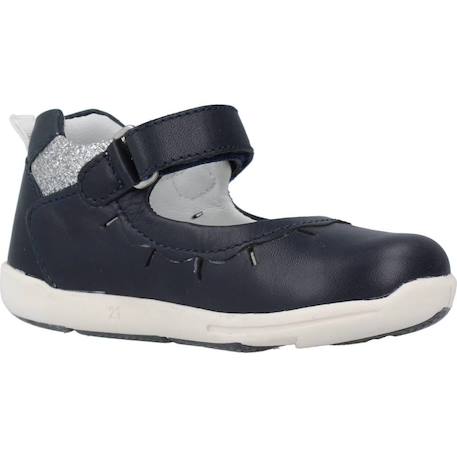 Derby bébé cuir golinda Bleu 800 5 - vertbaudet enfant 