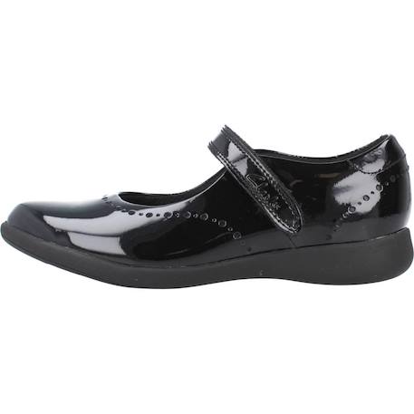 Derby enfant cuir cuir etch craft k Noir black 2 - vertbaudet enfant 