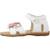 Sandale bébé cuir sylvia Blanc 2 - vertbaudet enfant 