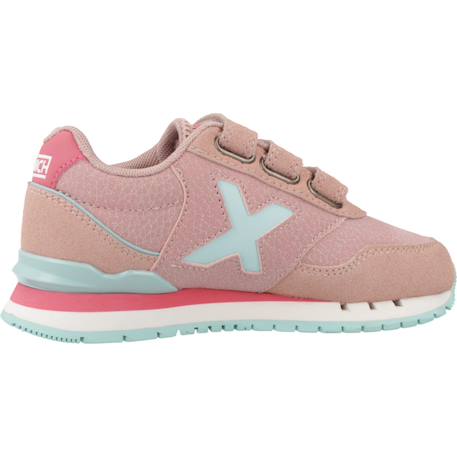 Basket enfant synthétique synthétique dash kid vco Rose 168 1 - vertbaudet enfant 
