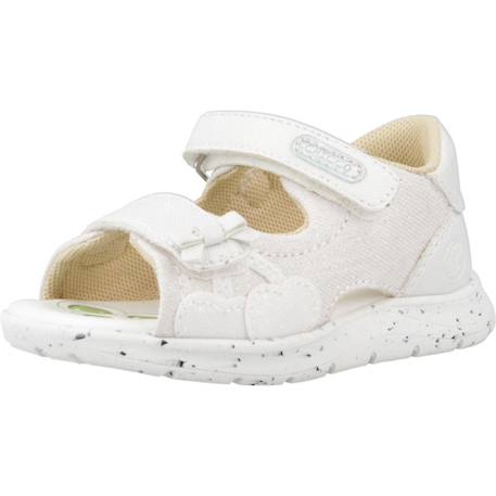 Sandale bébé synthétique glammy Blanc 300+Rose 100 4 - vertbaudet enfant 