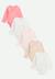 Lot de 5 bodies bébé manches longues ouverture croisée louison Rose 1 - vertbaudet enfant 