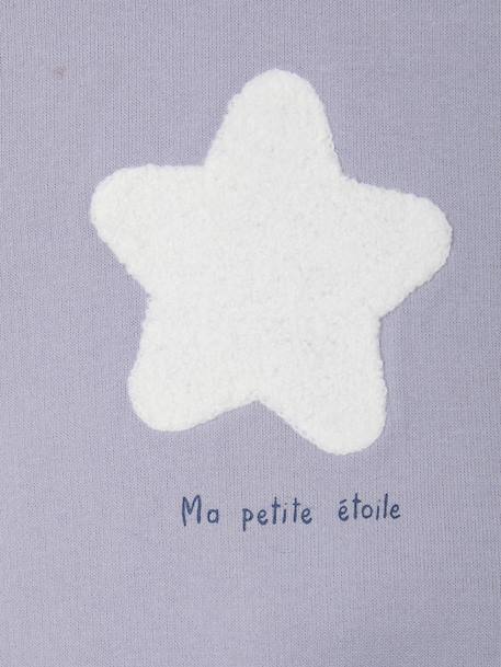 Sweat bébé ouverture dos bleu ciel 3 - vertbaudet enfant 