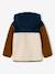 Gilet zippé à capuche garçon bleu moyen+vert sapin 4 - vertbaudet enfant 