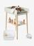 Table à langer poupon feston en bois FSC® blanc 2 - vertbaudet enfant 