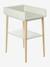 Table à langer poupon feston en bois FSC® blanc 1 - vertbaudet enfant 