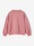 Sweat zippé fille vieux rose 2 - vertbaudet enfant 