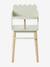 Chaise haute poupon feston en bois FSC® blanc 1 - vertbaudet enfant 