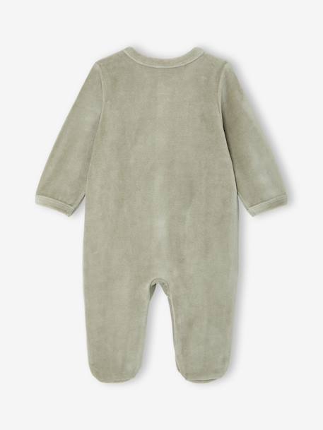 Lot de 2 dors-bien bébé ouverture devant cappuccino+rose pâle+vert sauge 20 - vertbaudet enfant 