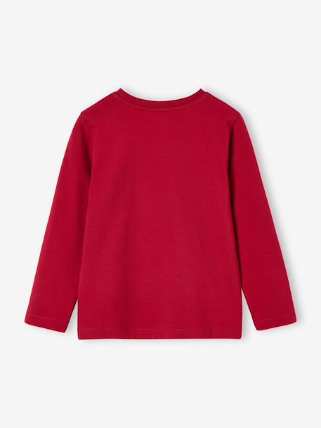 T-shirt manches longues garçon anthracite+blanc+cappuccino+rouge+vert sauge 17 - vertbaudet enfant 