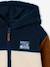 Gilet zippé à capuche garçon bleu moyen+vert sapin 5 - vertbaudet enfant 