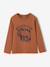 T-shirt manches longues garçon anthracite+blanc+cappuccino+rouge+vert sauge 9 - vertbaudet enfant 