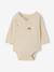 Lot de 5 bodies naissance manches longues beige chiné 2 - vertbaudet enfant 