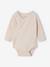 Lot de 5 bodies naissance manches longues beige chiné 5 - vertbaudet enfant 