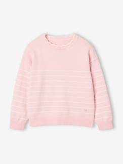 -Pull fille manches longues