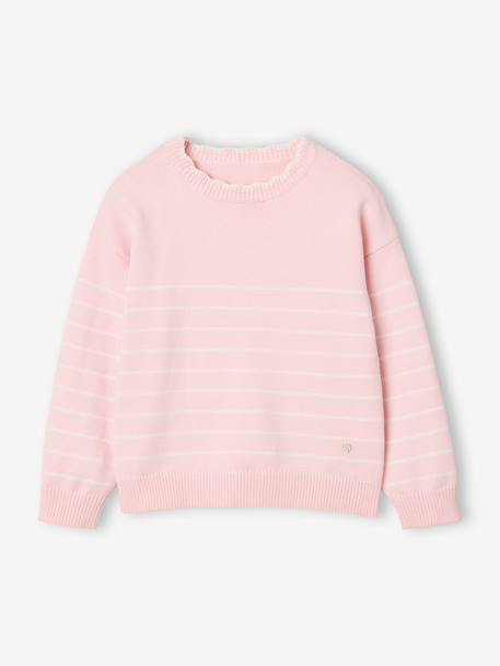 Fille-Pull, gilet, sweat-Pull-Pull fille manches longues