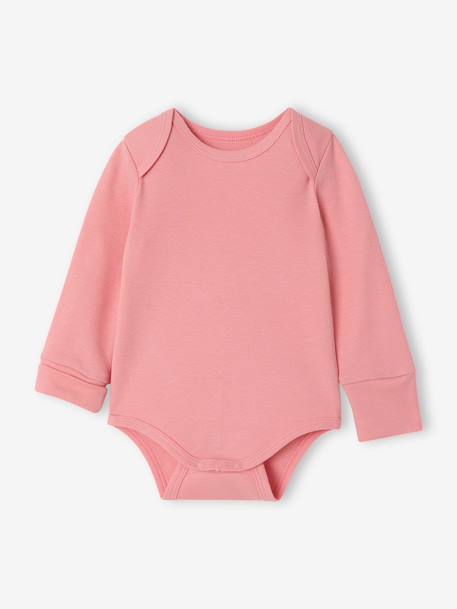 Lot 5 bodies manches longues bébé fille écru 5 - vertbaudet enfant 
