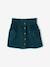 Jupe en velours poches coeur fille anthracite+bleu canard+camel+mauve 4 - vertbaudet enfant 
