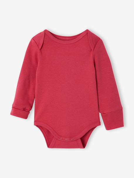 Lot 5 bodies manches longues bébé fille écru 4 - vertbaudet enfant 