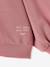 Sweat zippé fille vieux rose 3 - vertbaudet enfant 
