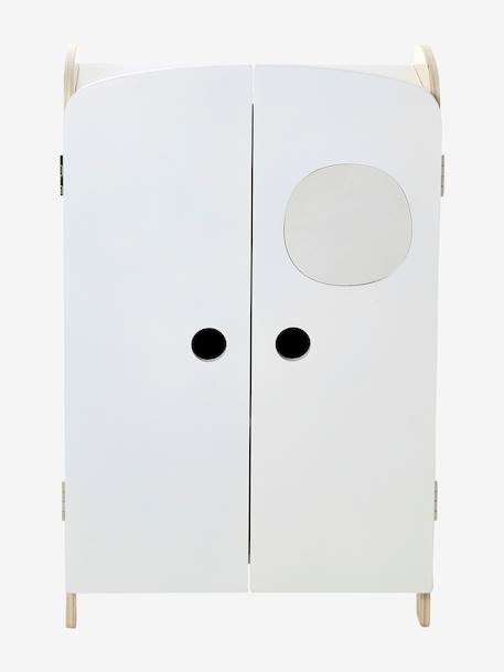 Armoire poupon en bois FSC® blanc 1 - vertbaudet enfant 