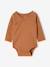 Lot de 5 bodies naissance manches longues beige chiné 4 - vertbaudet enfant 